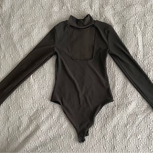 Zara open back bodysuit (NEVER WORN)